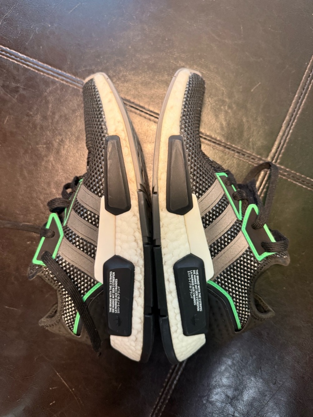 (Clearance) Adidas NMD G1 Originals Men's Size 7 Black White Green Running Shoes - Picture 2 of 11